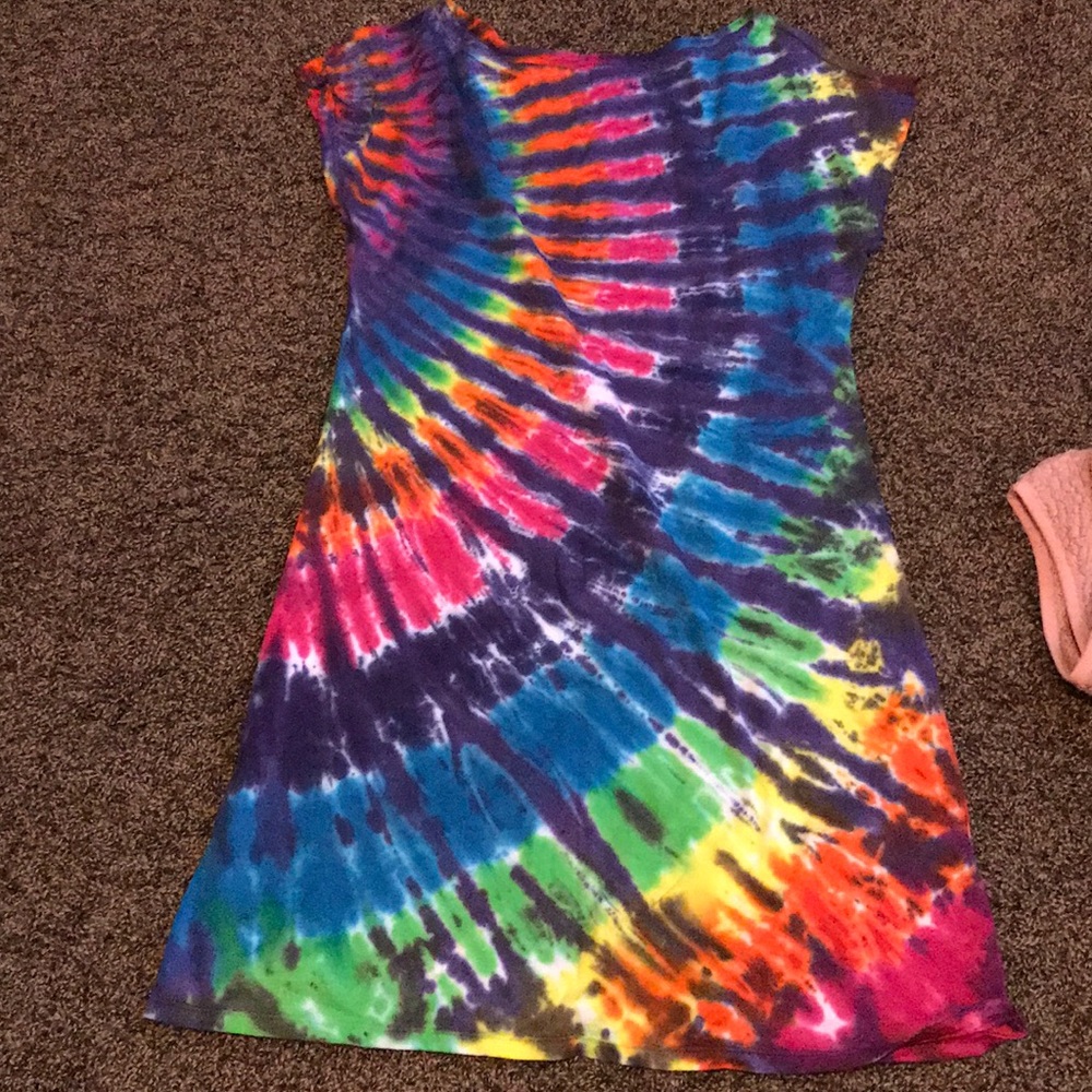 Tie dye dress